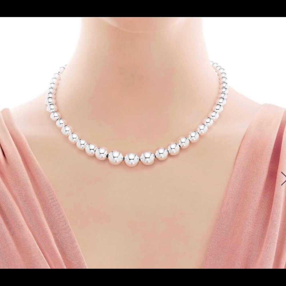 Tiffany Hardware Graduated Ball Necklace